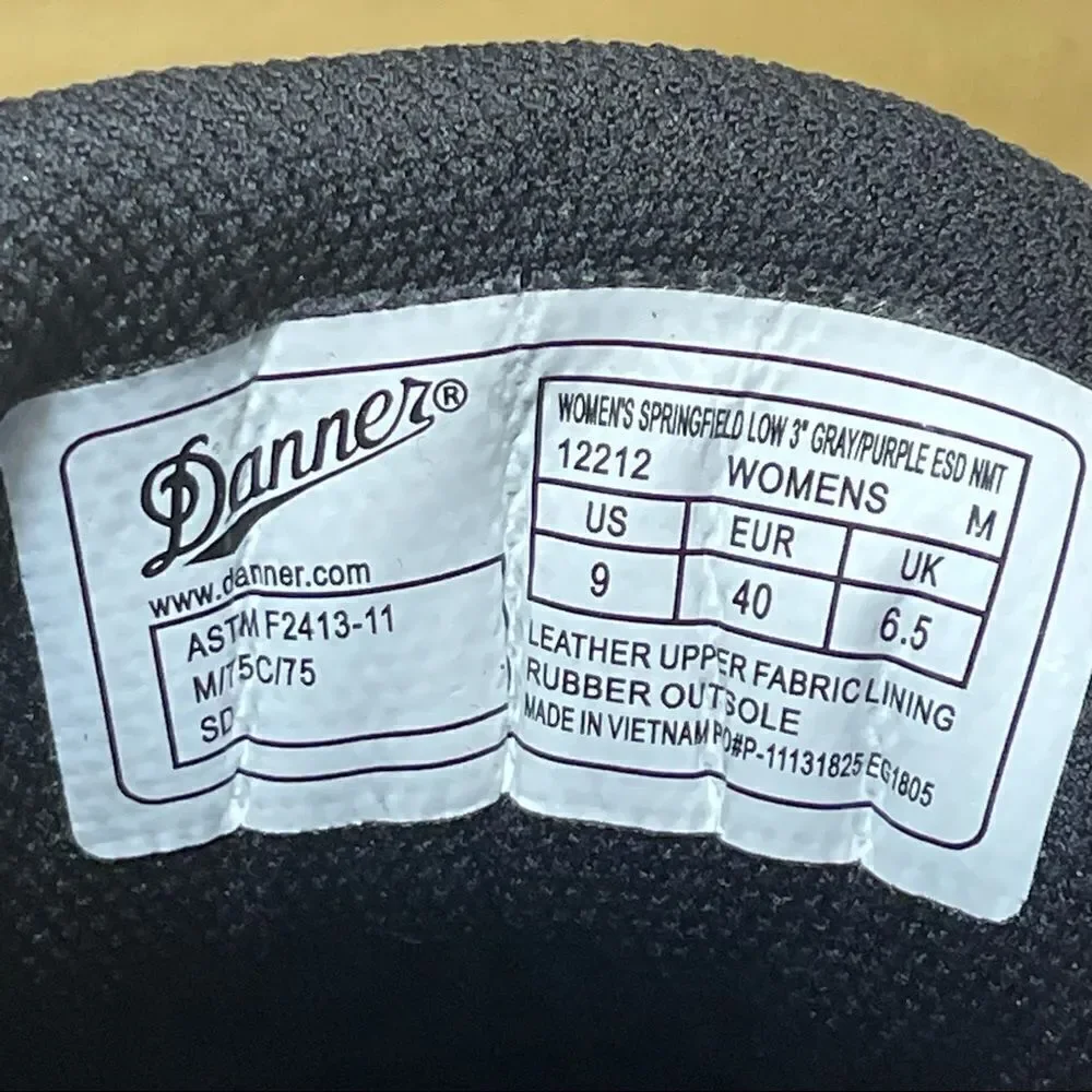 Danner 12212 Women's Springfield Low 3